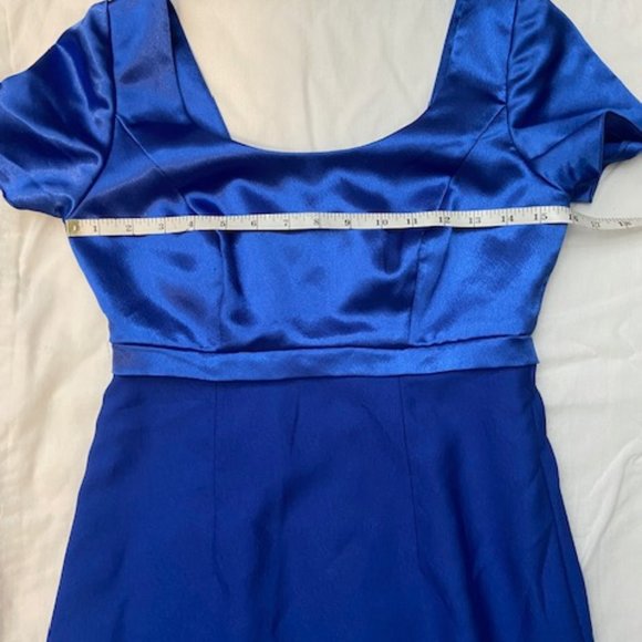 Royal Blue Bridesmaid Dress - Picture 4 of 4